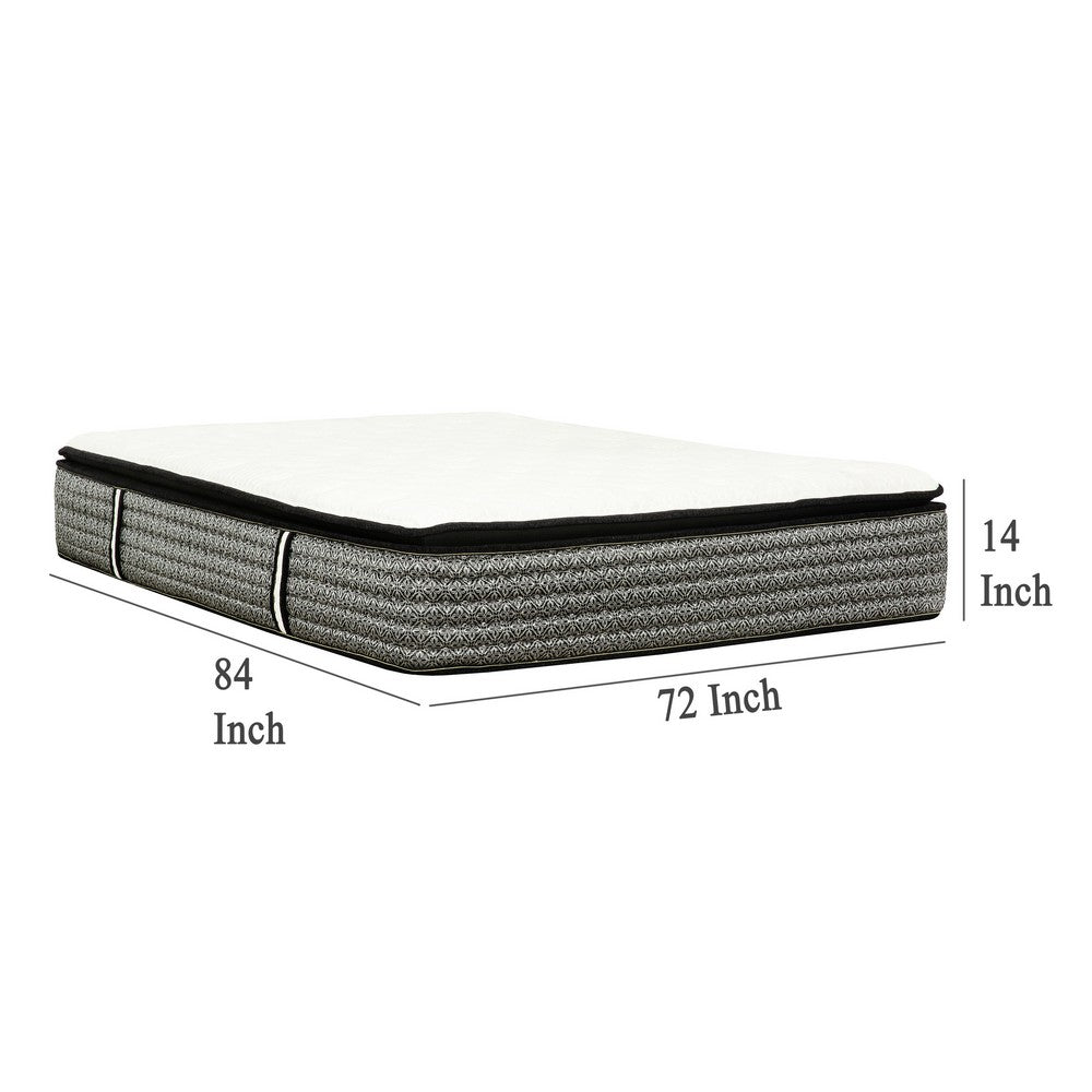 Che California King 14 Inch Mattress, Pocket Coil Cool Gel Memory Foam -BM333382