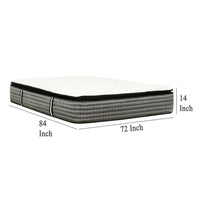 Che California King 14 Inch Mattress, Pocket Coil Cool Gel Memory Foam -BM333382