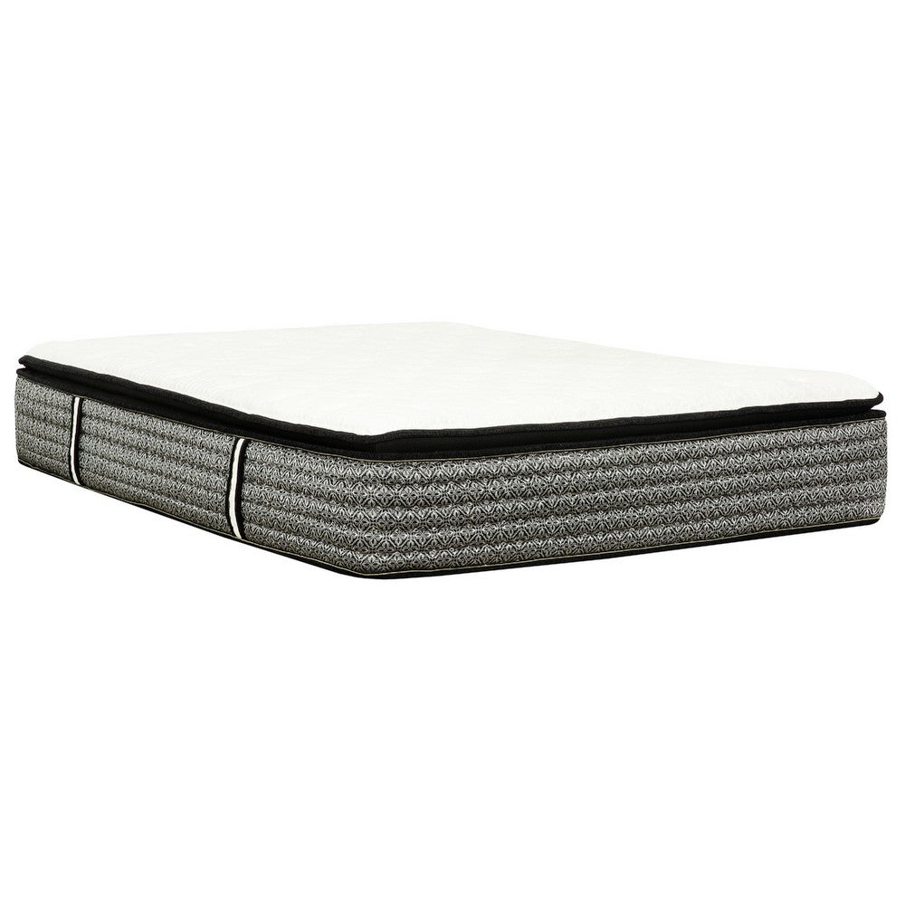 Che California King 14 Inch Mattress, Pocket Coil Cool Gel Memory Foam -BM333382