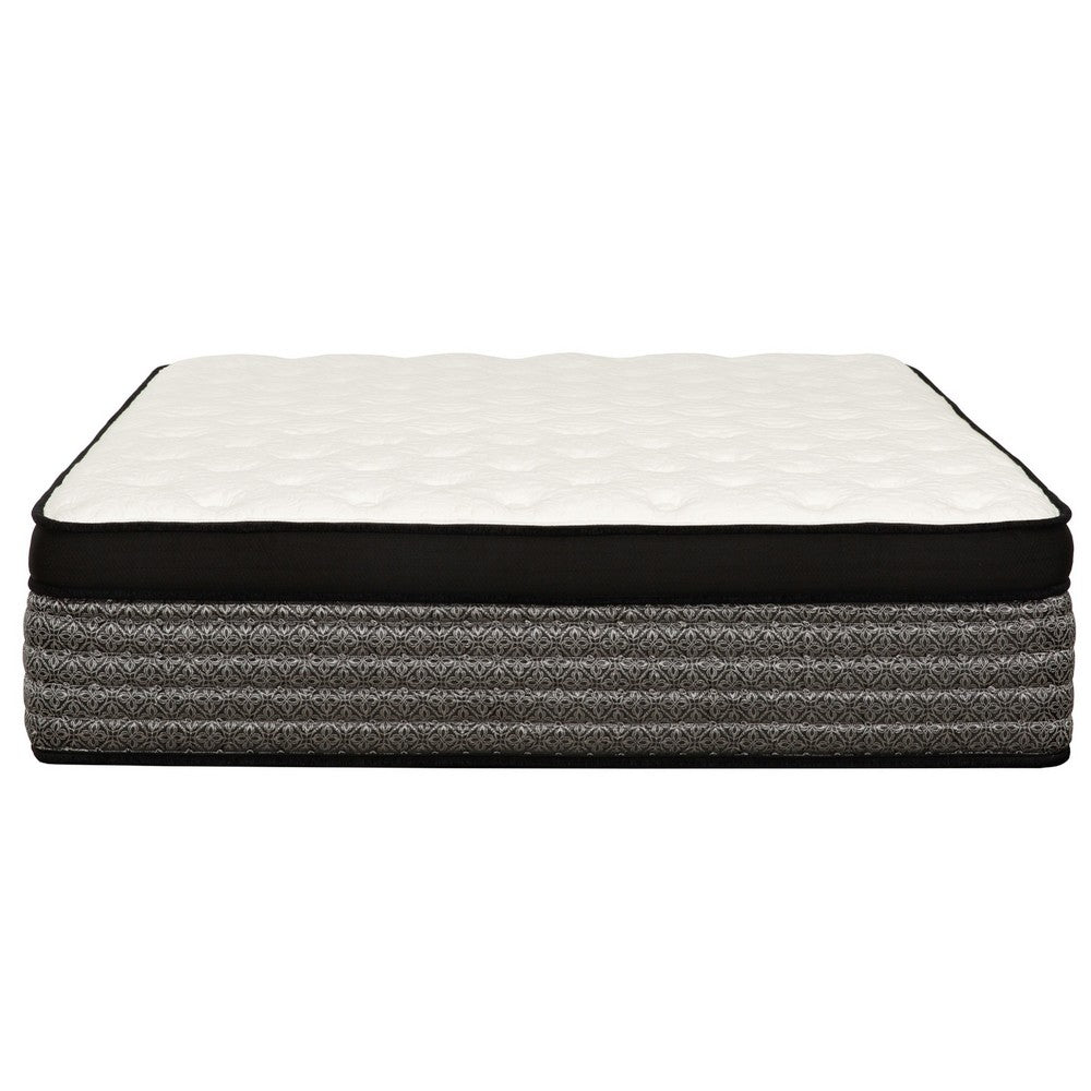 Che Queen Size 16 Inch Mattress, Pocket Coil Cool Gel Memory Foam -BM333384