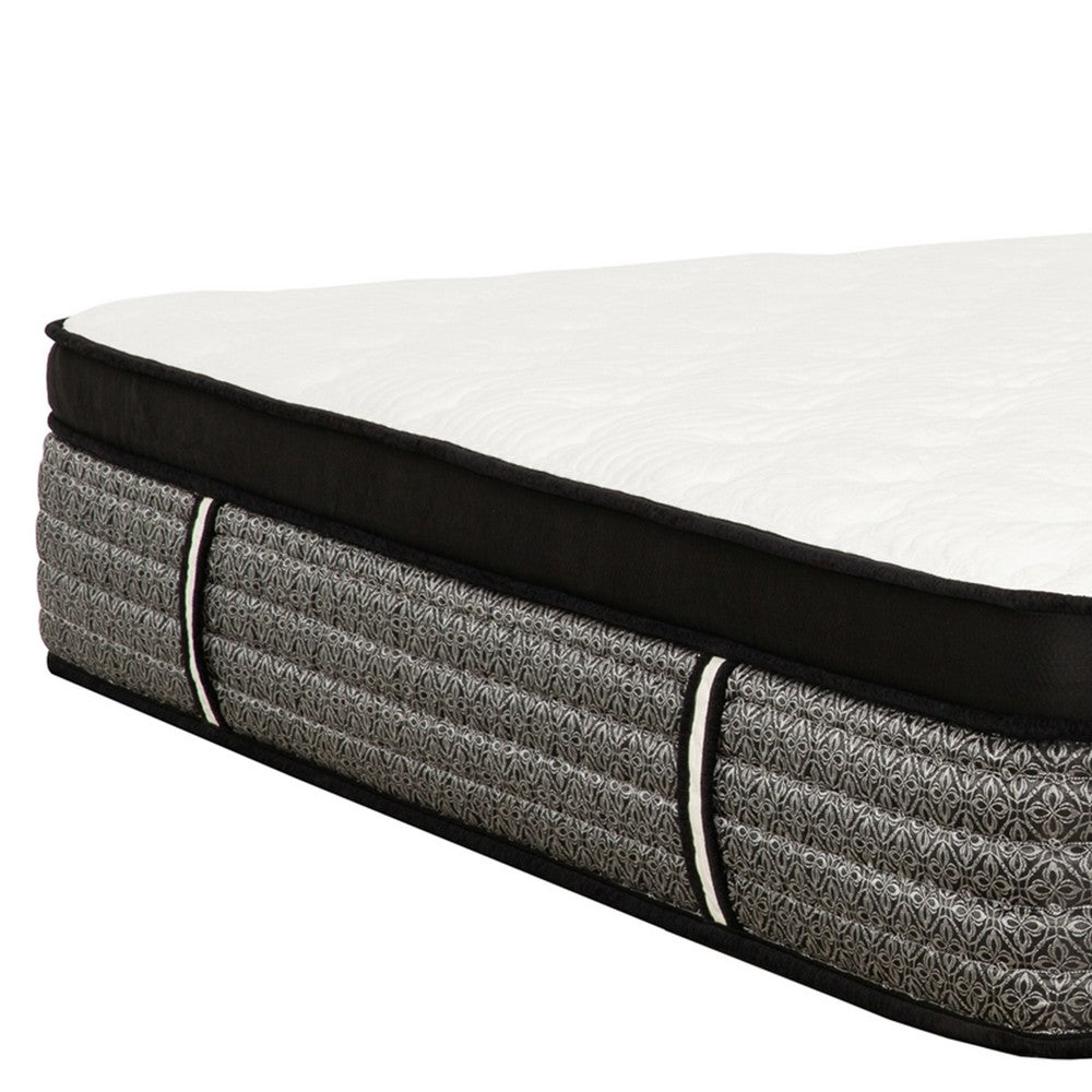 Che Queen Size 16 Inch Mattress, Pocket Coil Cool Gel Memory Foam -BM333384