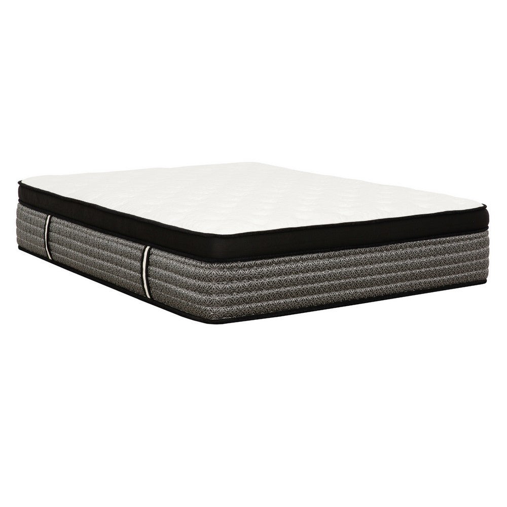 Che Queen Size 16 Inch Mattress, Pocket Coil Cool Gel Memory Foam -BM333384