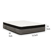 Che King Size 16 Inch Mattress, Pocket Coil, Cool Gel Memory Foam -BM333385
