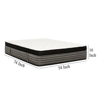 Che Full Size 16 Inch Mattress, Pocket Coil, Cool Gel Memory Foam -BM333386