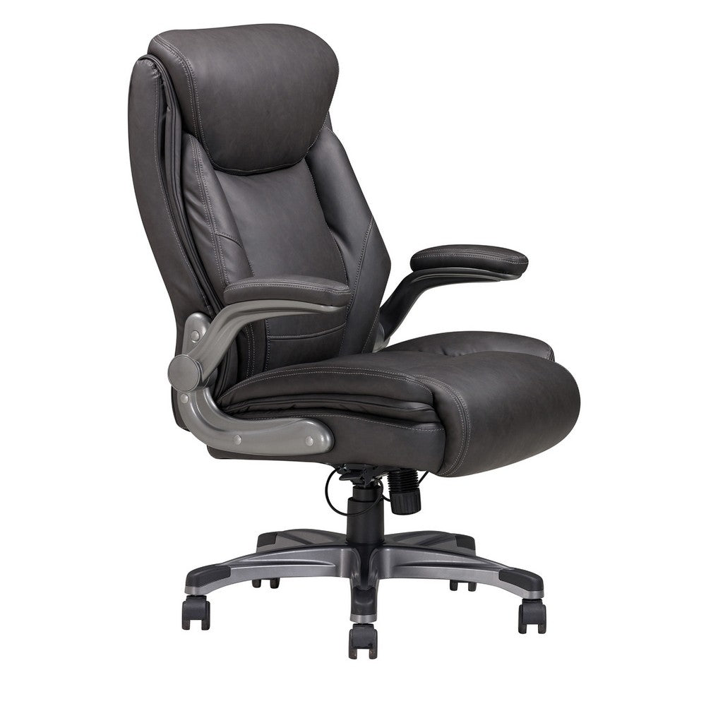 Sealy Ergonomic High Back Executive Office Chair, Adjustable Armrests -BM333399