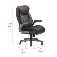 Sealy Ergonomic High Back Executive Office Chair, Adjustable Armrests -BM333399