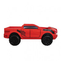 Tonie Truck Twin Bed, Interactive Lights and Sound Effects, Red ABS - BM333628