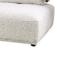 Stavan Modular 2 Seat Sofa, Small Ottoman, Light Gray, Adjustable Back - BM333650