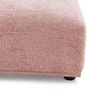 Stavan Modular Curved 2 Seater Sofa, Pink Boucle, Adjustable Back - BM333669