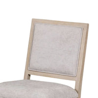 Kizie Dining Side Chair Set of 2, Rustic Panel Design Tawny Brown Wood -BM333744