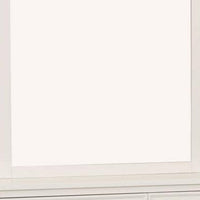 Alta Dresser Mirror, Classic French Design, White Solid Wood, 40 Inch -BM333824