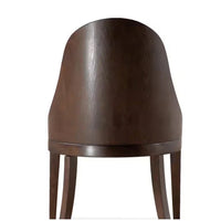 Mordy Side Dining Chair Set of 2, Curve Panel Back, Off White Fabric -BM333842