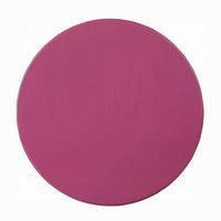 Round Accent End Table with a Storage Shelf, 18 Inch, Hot Pink Wood -BM333859
