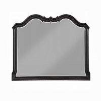 Chery Dresser Mirror, 39x46 Beveled Edges and Classic Black Wood Frame -BM333880