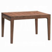 Mea Dining Table, 47-94 Inch Expandable Top, Scandinavian Walnut Brown -BM333924