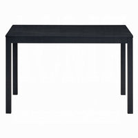 Frey Dining Table, 47 Inch Rectangular Top, Scandinavian Black Wood -BM333927
