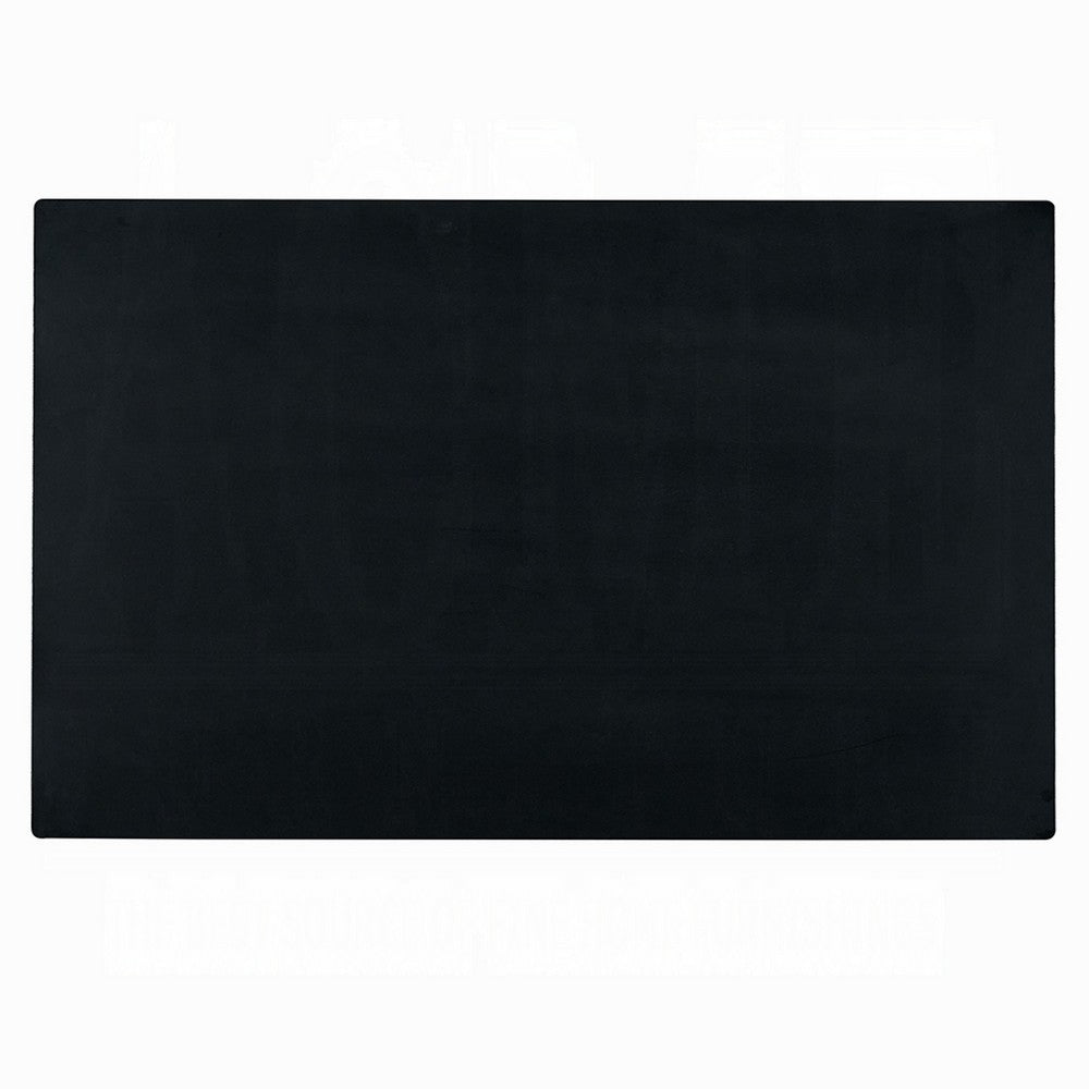 Frey Dining Table, 47 Inch Rectangular Top, Scandinavian Black Wood -BM333927