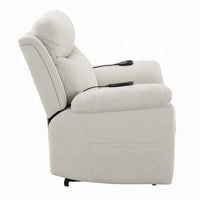 Cheru Power Motion Lift and Recliner Chair with Heated Massage, Ivory  -BM333941