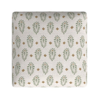 Mola Backless Counter Height Stool, Honey Brown and White Medallion -BM334135