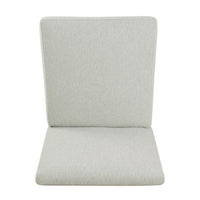 Jan Dining Chair with Espresso Wood Legs, Classic Gray Woven Fabric -BM334492