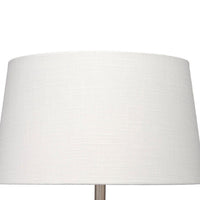 Avo Accent Table Lamp, White Linen, Antique Ceramic Design 25 Inch -BM334582