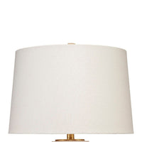Disy Accent Table Lamp, Linen, Turned Sculptural Polyresin 30 Inch -BM334585