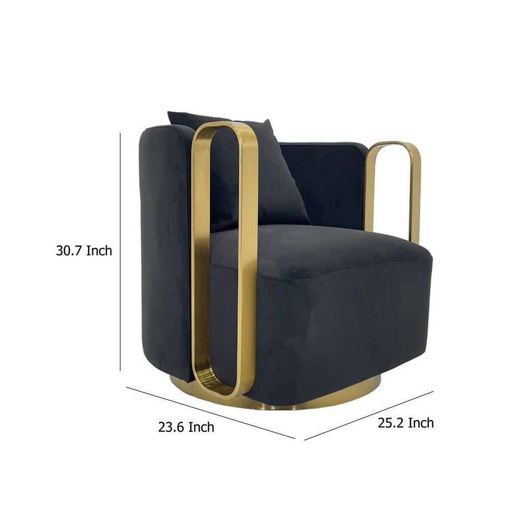 Amur Dining Chair, Gray Velvet Upholstery, Matte Gold Cantilever Base -BM334645