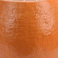 Accent Plant Stand, Orange Slice Themed Textured Design, 17 Inch Top -BM334789
