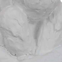 Roy Abstract Contemplative Man Figurine, White Resin Art 15 Inch -BM334798