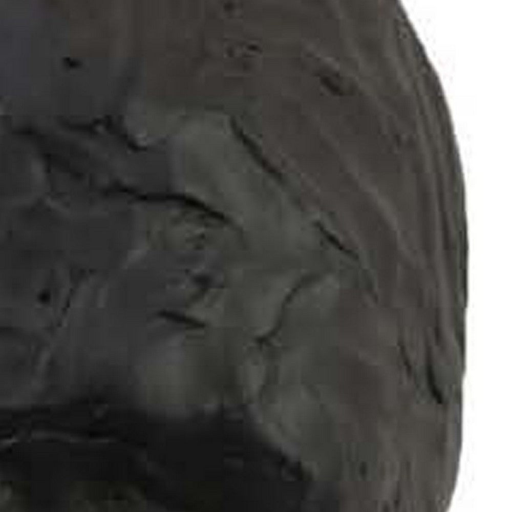 Nyk Abstract Bust Figurine, 94 Inch, Human Head Design, Black Resin -BM334805