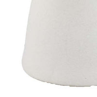 Decorative Bowl Planter, 2 Round Handles, Modern White Ceramic 14 Inch -BM334835