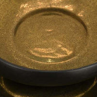 Rema Decorative Tabletop Bowls Set of 2, Modern Gold and Black Ceramic -BM334848