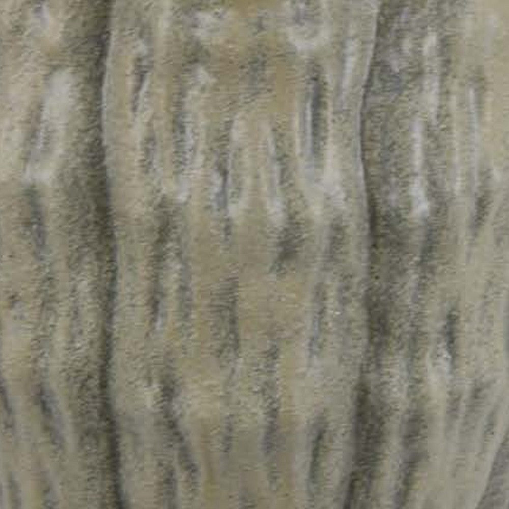 Decorative Vase, Organic Sea Design, Floral Details, Green Ceramic -BM334869