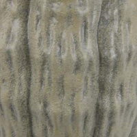 Decorative Vase, Organic Sea Design, Floral Details, Green Ceramic -BM334869
