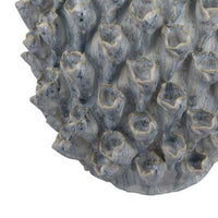 Kabo Decorative Vase, Textured Body, 20 Inch Classic Gray Ceramic -BM334878