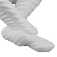 Accent Decor Statuette, 14 Inch White Resin Body, Sitting Astronaut -BM334896