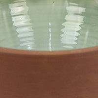 Hino Decorative Bowl, 14 Inch Dripping Paint Texture, Brown Ceramic -BM334906