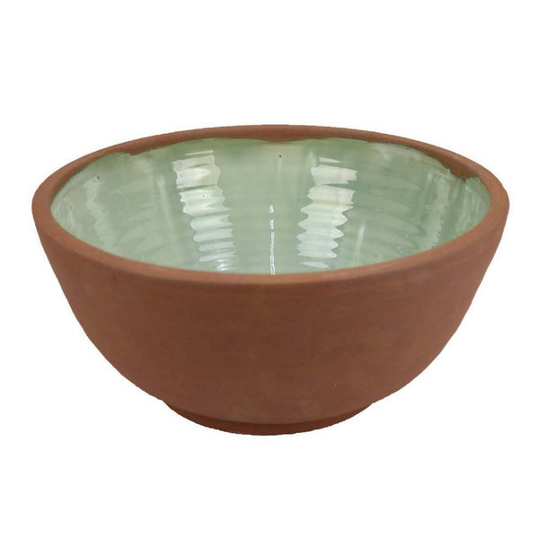 Hino Decorative Bowl, 14 Inch Dripping Paint Texture, Brown Ceramic -BM334906