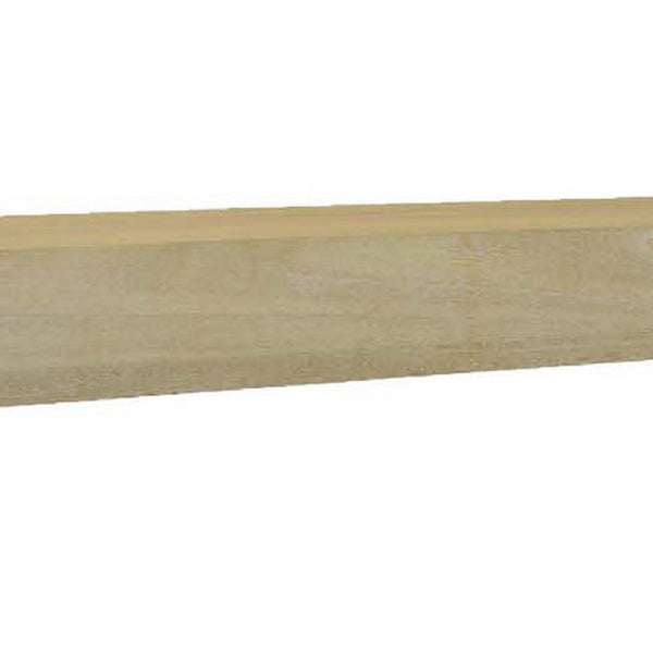 Console Table, Tall C Shaped Design, 63 Inch Light Brown Wood Body -BM334909