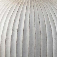 Gany Decorative Vase, Spherical Bottom, 22 Inch Weathered White Resin -BM334926