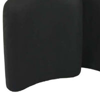 Nito Decorative Figurine, 2 Bust Silhouettes, 17 Inch Black Resin Body -BM334945