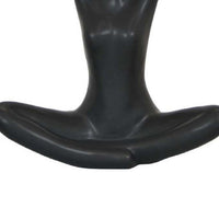 Decorative Yoga Figurine, Seated Anjali Mudra Pose, Black 18 Inch -BM334988