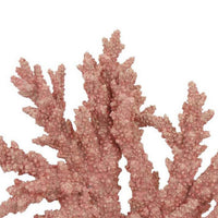 Coral Tabletop Decoration, Pink Resin with Acrylic Base, 13 Inch -BM334992
