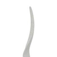 Linaa Decorative Antler Horn, White Resin Clear Acrylic Base, 32 Inch -BM335009