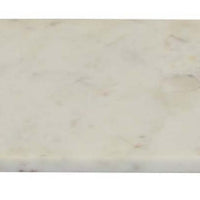 Pammy Decorative Tray, Gold Branch-Like Handles, White Marble 16 Inch -BM335050