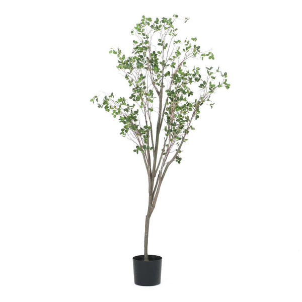 Deso Artificial Milan Leaf Bonsai, Rich Green Oval Leaves 71 Inch -BM335130