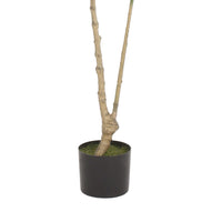 Artificial Nandina Plant, Sacred Bamboo Like Green Leaves, 47 Inch -BM335132