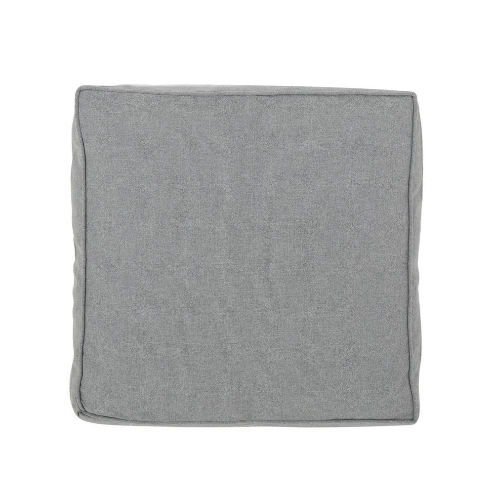 Tenny Decorative Pillow Set of 2, Modern Charcoal Gray, 18 Inch Square -BM335143