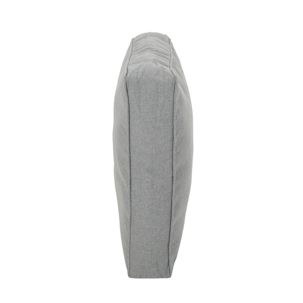Tenny Decorative Pillow Set of 2, Modern Charcoal Gray, 18 Inch Square -BM335143