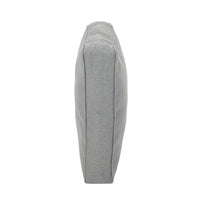 Tenny Decorative Pillow Set of 2, Modern Charcoal Gray, 18 Inch Square -BM335143